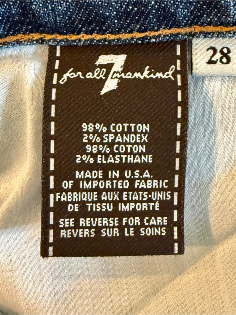 7 For All Mankind Bootcut Jeans - Picture 4 of 4